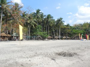 Beautiful beach at Ternate.