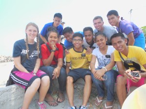 Our District on an excursion to Ternate Beach.