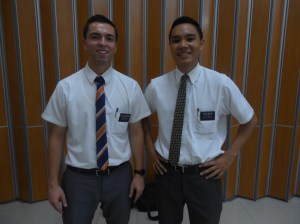 Elder Baylon is headed home, he was a great companion and close friend!